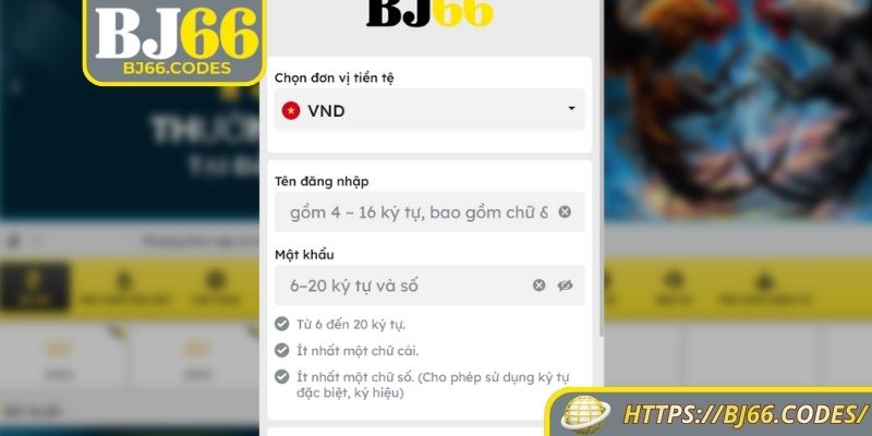 Đăng Ký BJ66 1 Từng bước đăng ký BJ66 đơn giản và nhanh chóng nhất