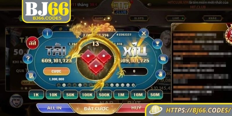 Chia đặt cửa theo xác suất trong tài xỉu BJ66 giúp tối ưu hiệu quả thắng