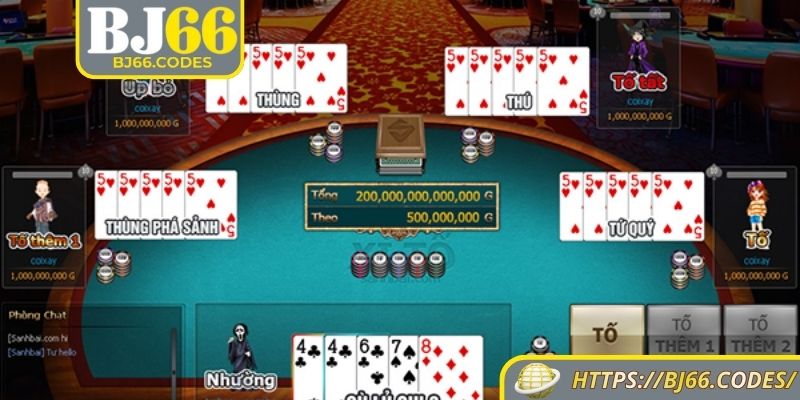 Xì Tố BJ66 – Sân chơi chiến lược đỉnh cao cho dân sành 3 Xì tố BJ66 chia sẻ mẹo chiến thuật nâng cao cơ hội thắng lớn